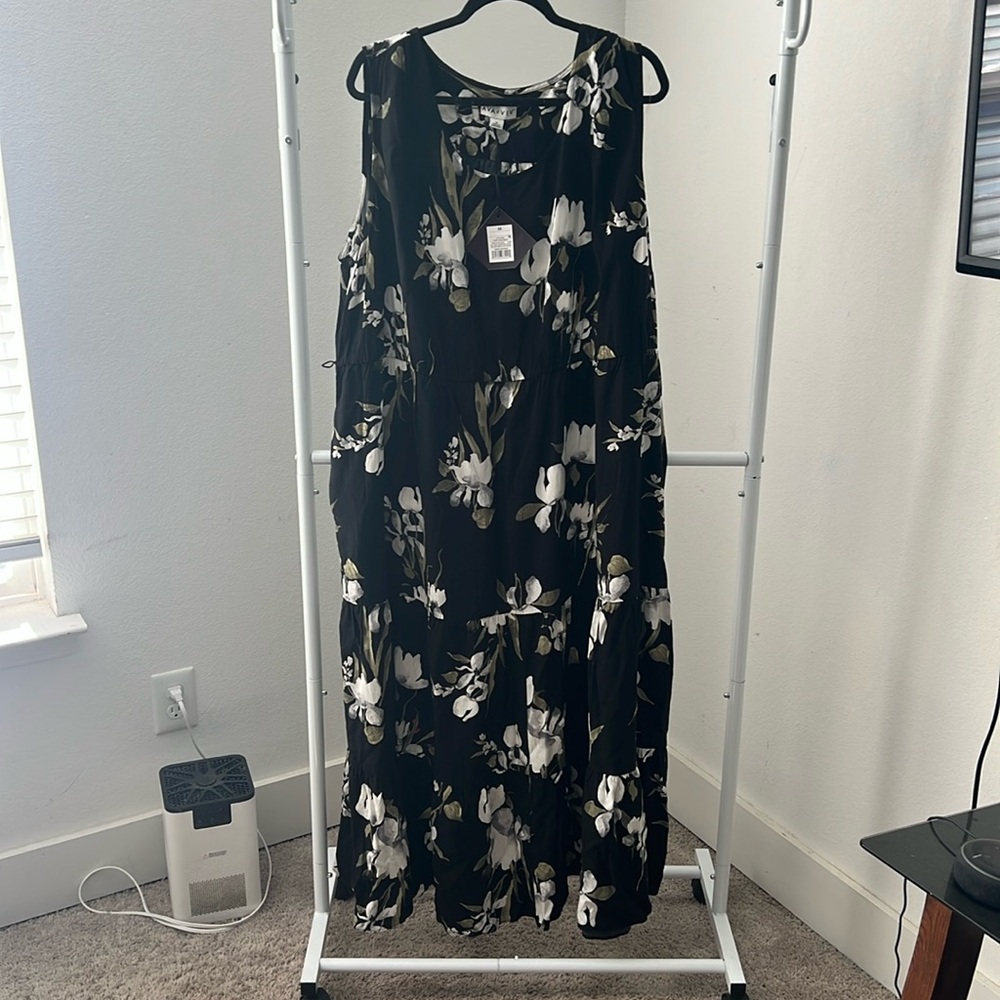 Ava & Viv Floral Sleeveless Sundress